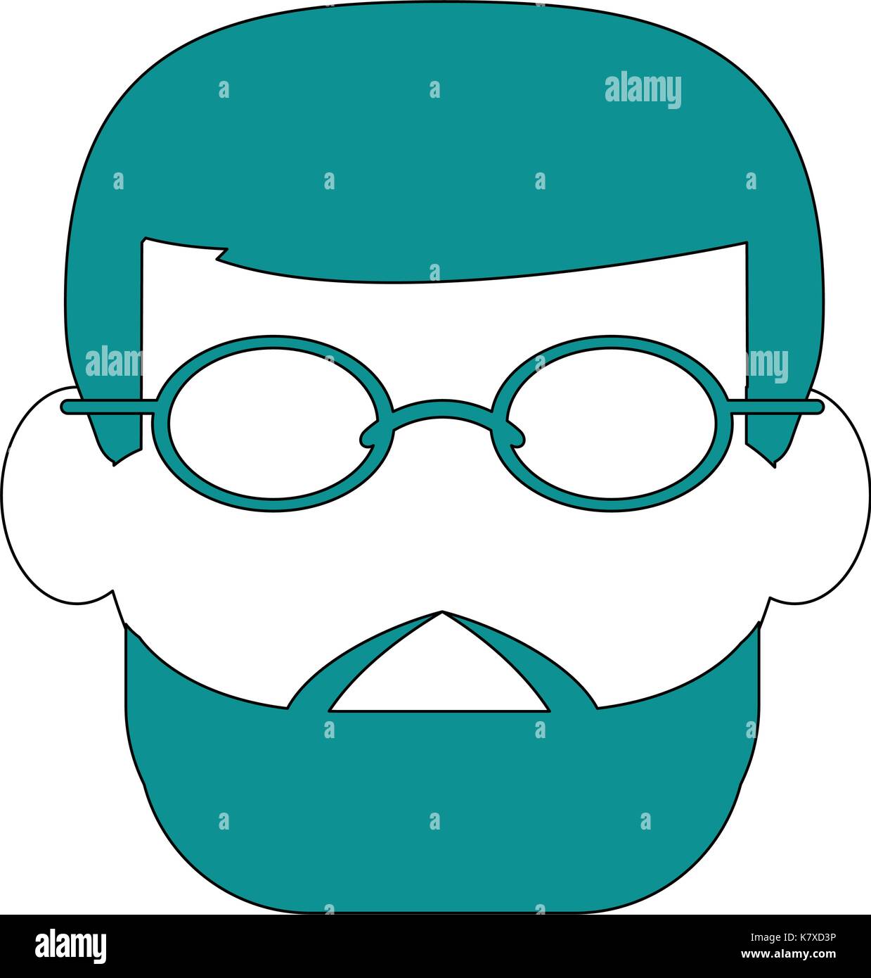 Cartoon Old Man Face High Resolution Stock Photography and Images - Alamy
