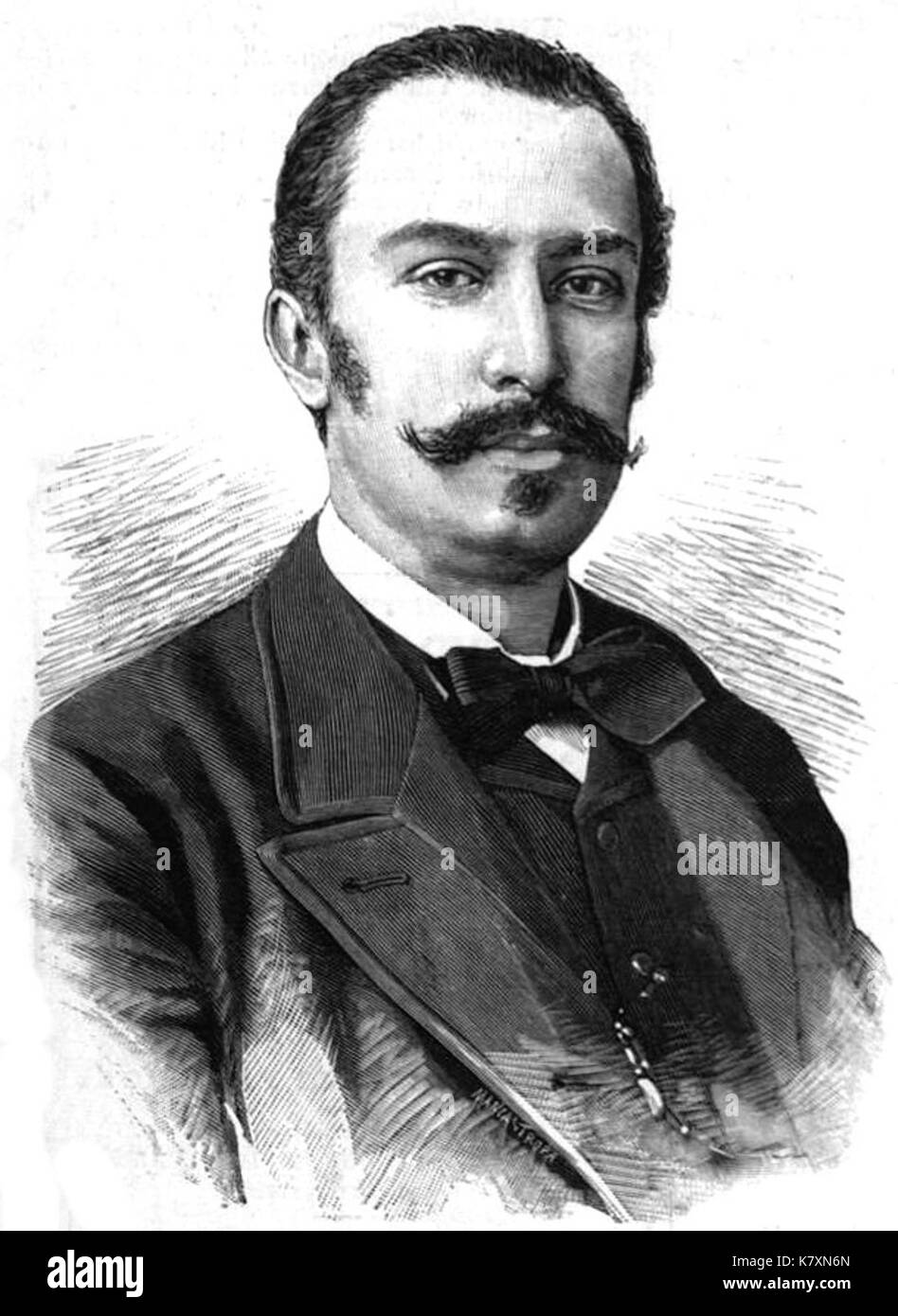 Illustrazione Italiana 1889 n. 13   Giovanni Giolitti Stock Photo