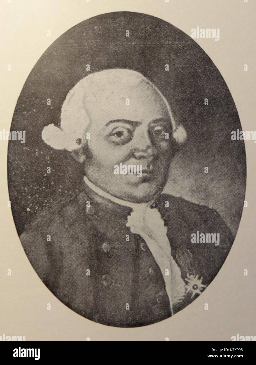 Jacques Dumoustier de Lafond Stock Photo