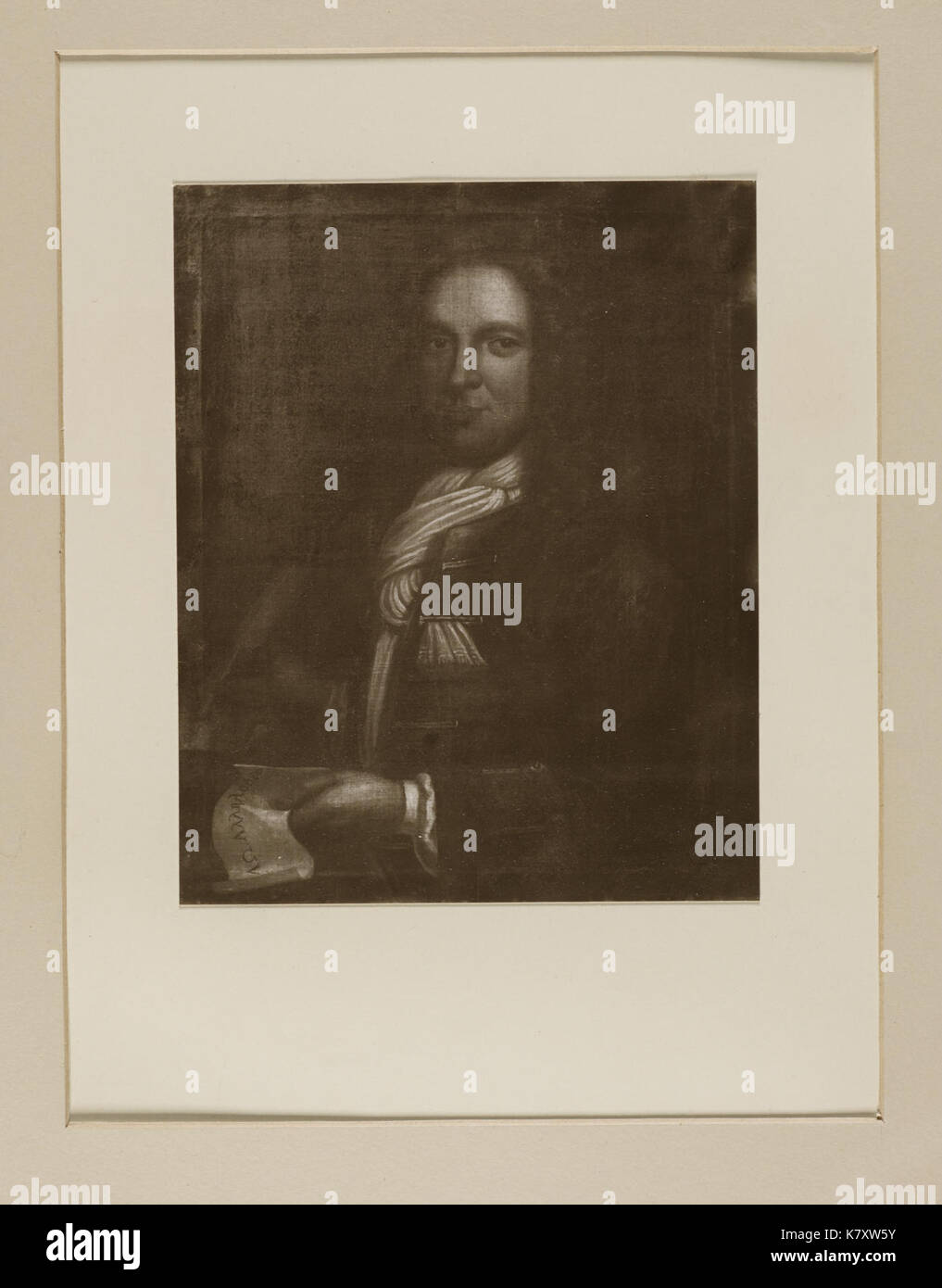 Jacobite broadside Portrait of Bish Thomas RATTRAY (1688 1743 Stock ...