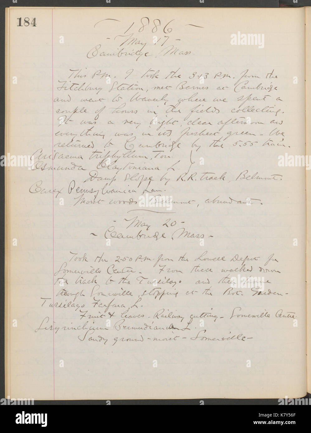 1886 journal hi-res stock photography and images - Alamy