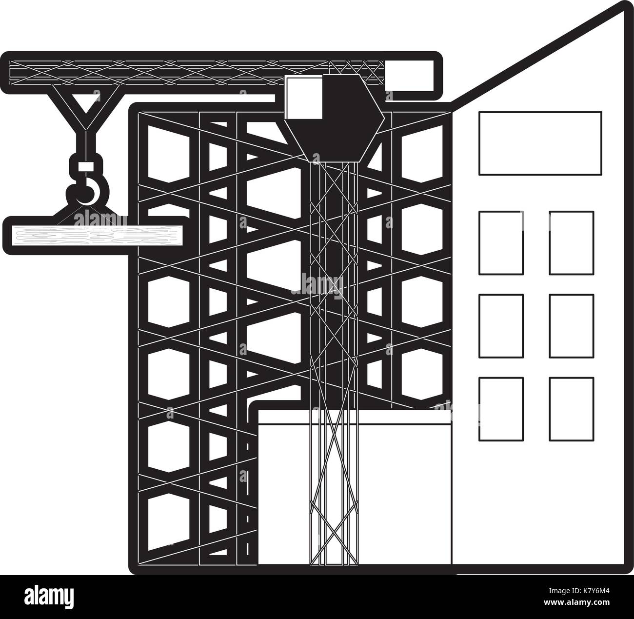 building vector illustratin Stock Vector Image & Art - Alamy