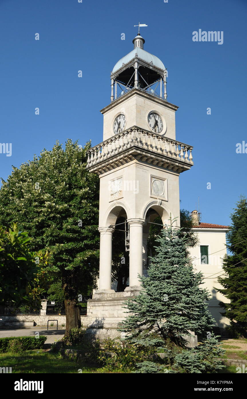 The Clock of Ioannina Stock Photo