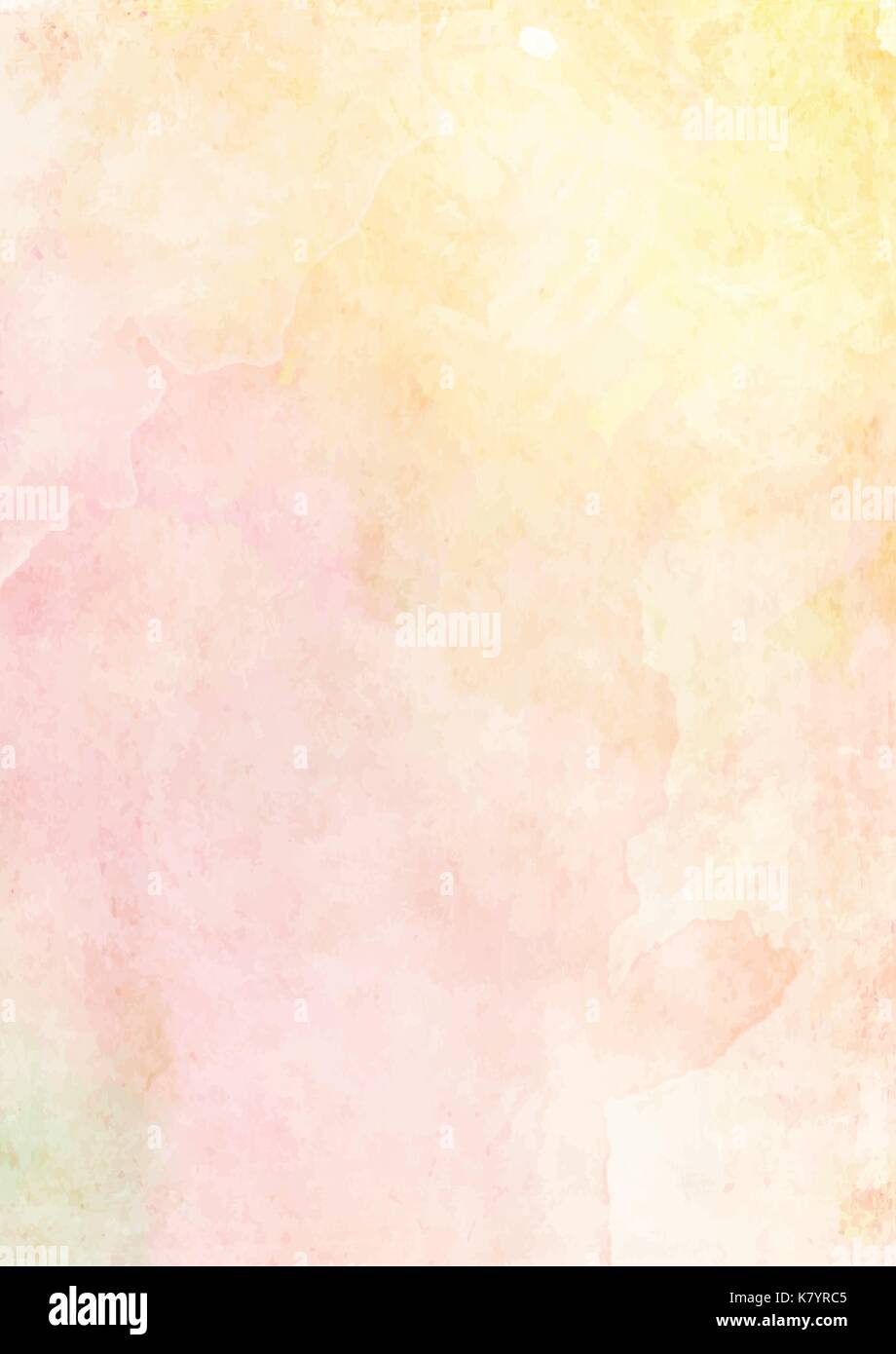 Yellow and pink watercolor hi-res stock photography and images - Alamy