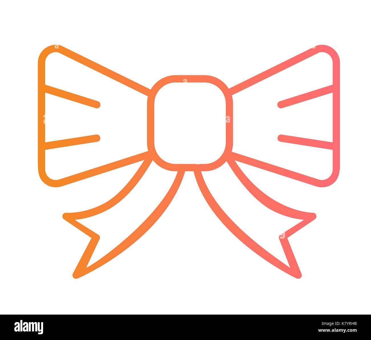 Ribbon vector vectors hi-res stock photography and images - Alamy