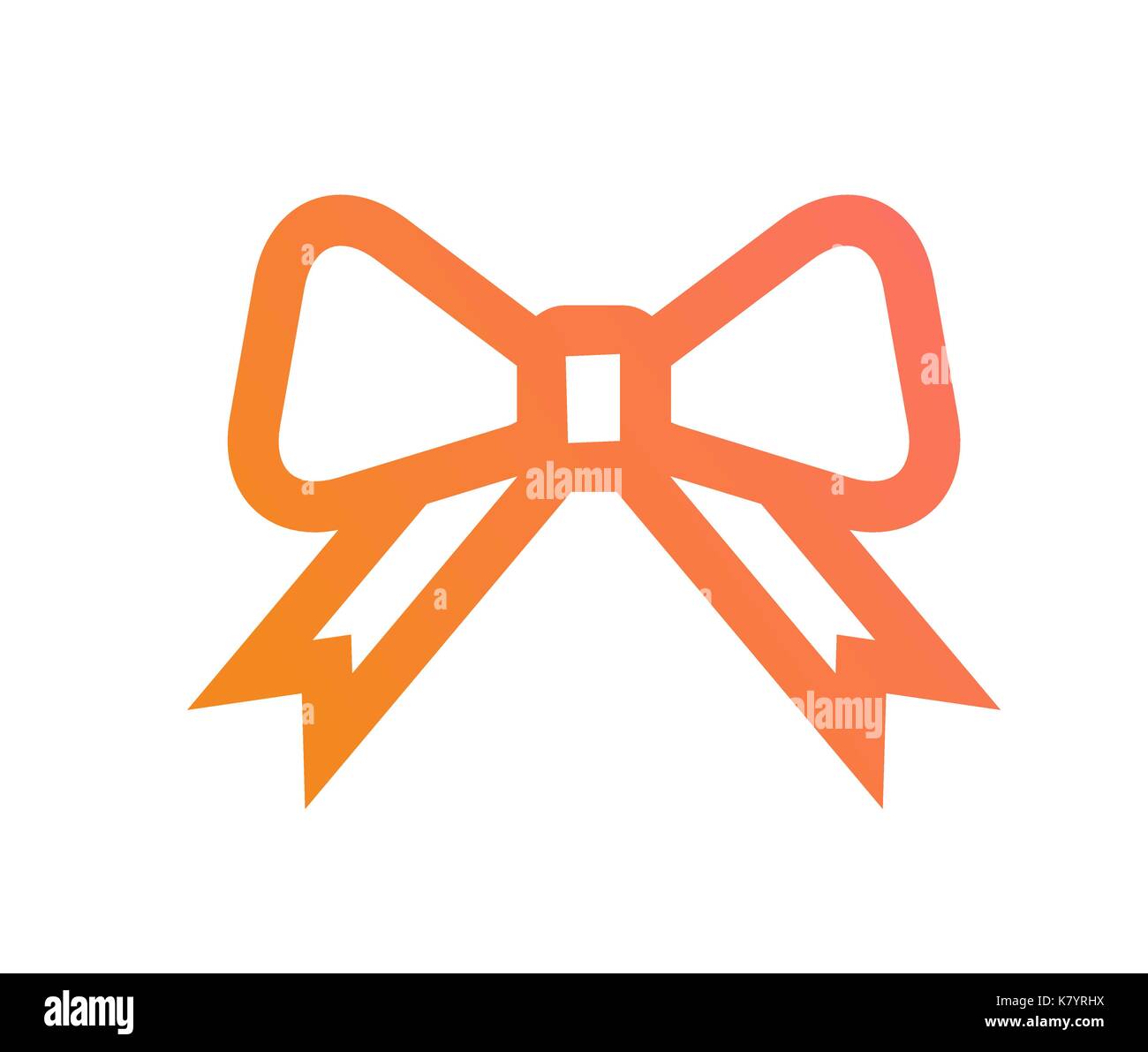 Ribbon vector vectors hi-res stock photography and images - Alamy