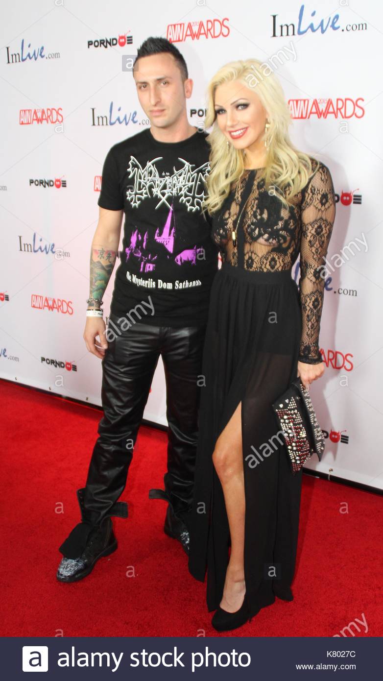 Cameron Dee, Ike Diezel. The AVN Awards were held at the Joint inside Stock Photo: 159812336 - Alamy