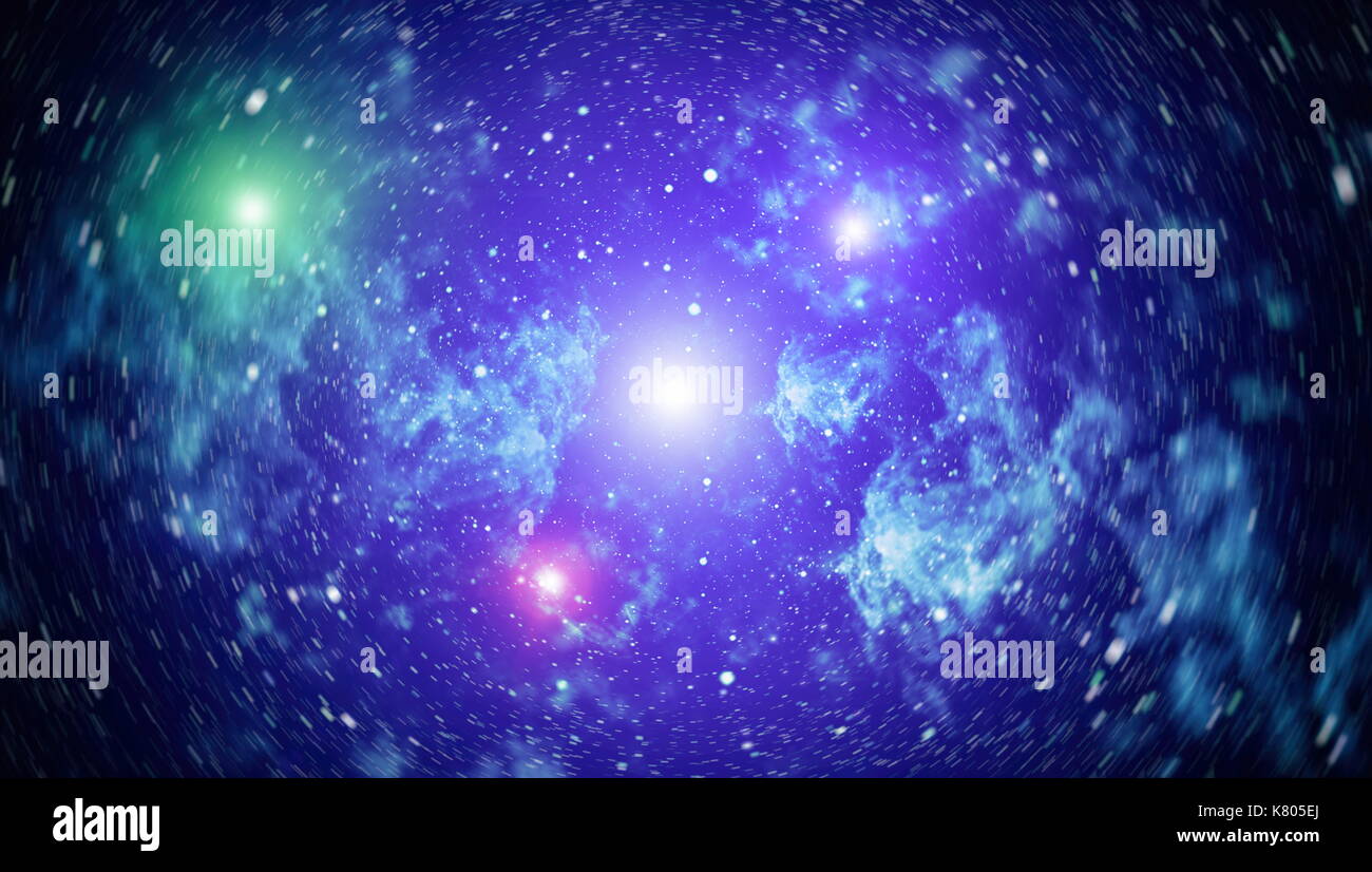 Colorful Starry Night Sky Outer Space background Stock Photo - Alamy
