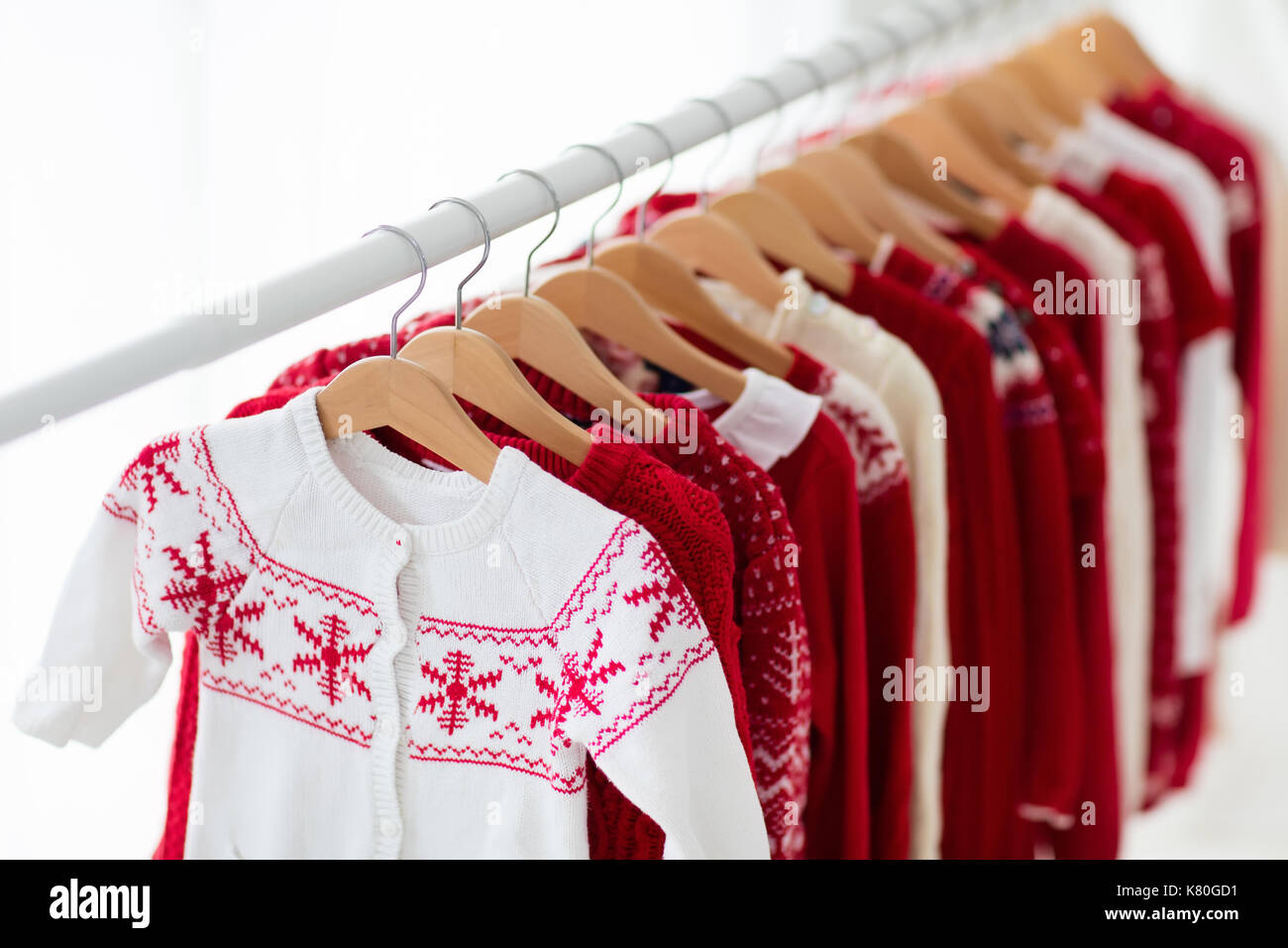 Winter Cloth Rack Family jacket rack hi-res stock photography and images - Alamy