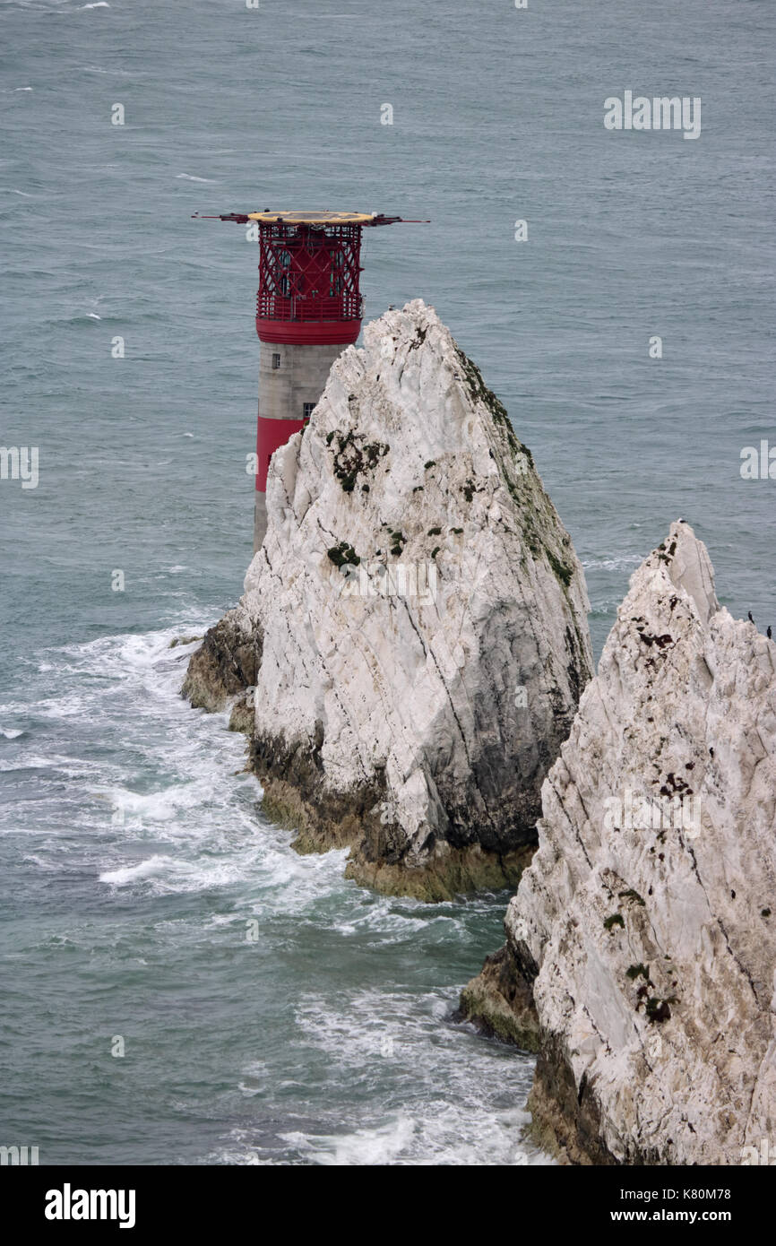 The Needles Isle of Wight UK Stock Photo Alamy