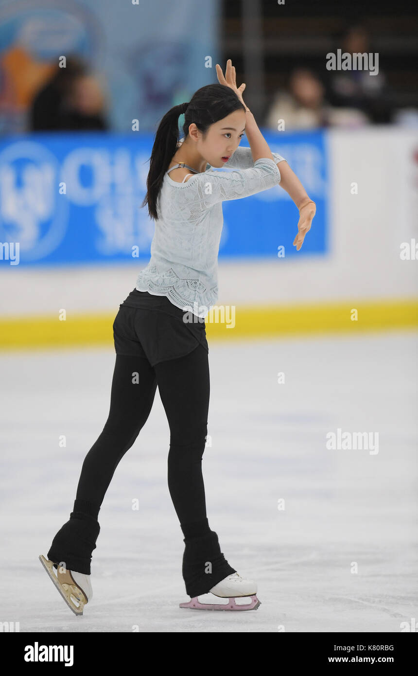 Marin Honda Jpn September 14 2017 Figure Skating U S International Figure Skating Classic Training Session At Slc Sports Complex In Salt Lake City United States Photo By Aflo Stock Photo Alamy