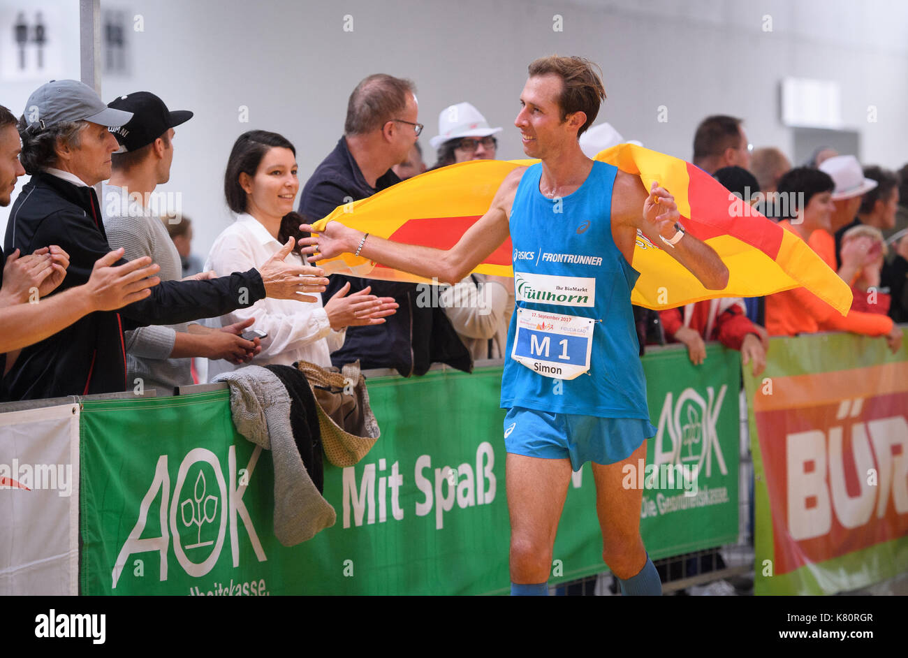 Karlsruhe, Deutschland. 17th Sep, 2017. Sieger in der MarathonDistanz