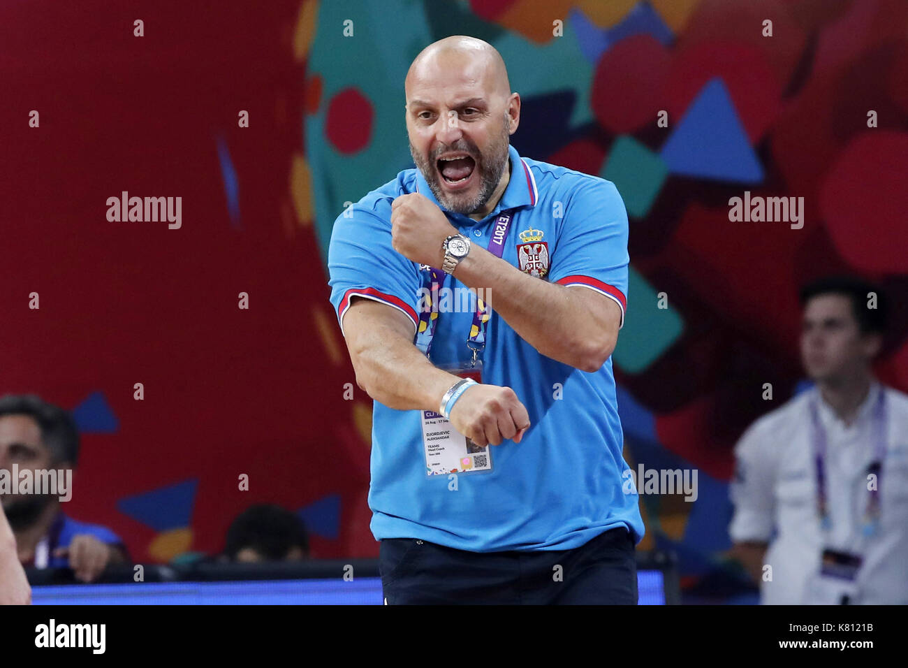 serbia basketball coach