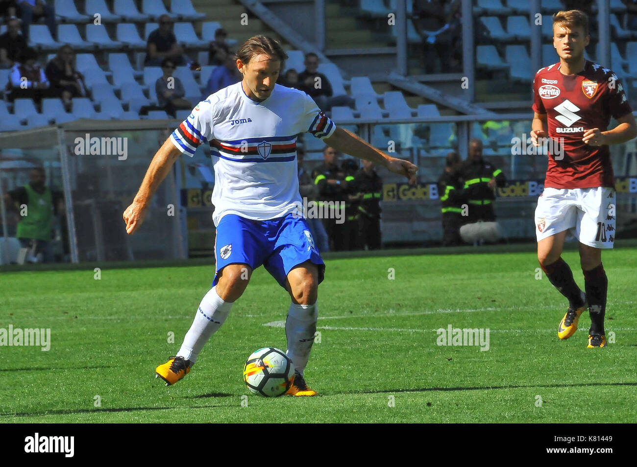 Edgar Osvaldo Barreto Uc Sampdoria During The Serie A Football Stock Photo Alamy