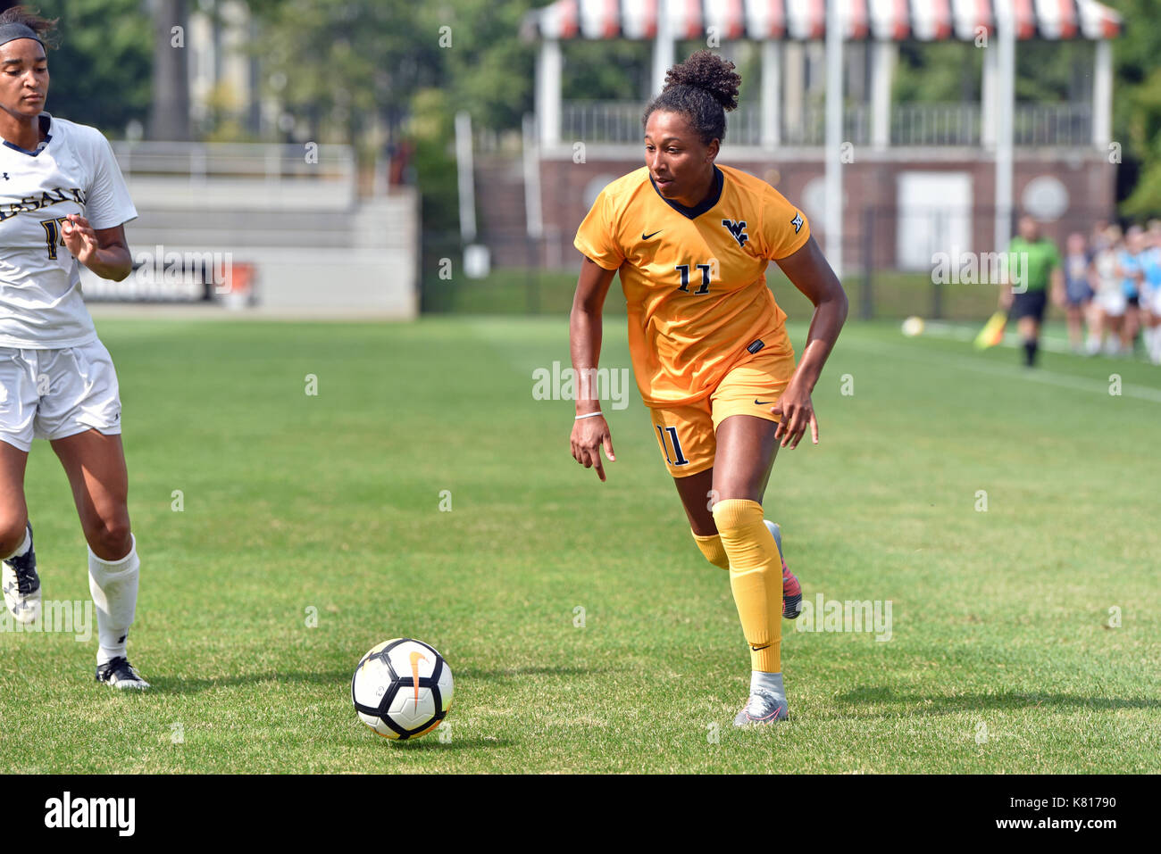 Princeton, New Jersey, USA. 17th Sep, 2017. West Virginia AMANDINE