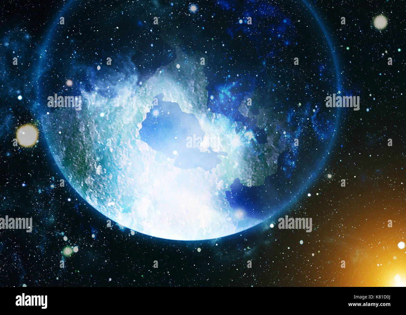 Starry outer space background texture Stock Photo - Alamy
