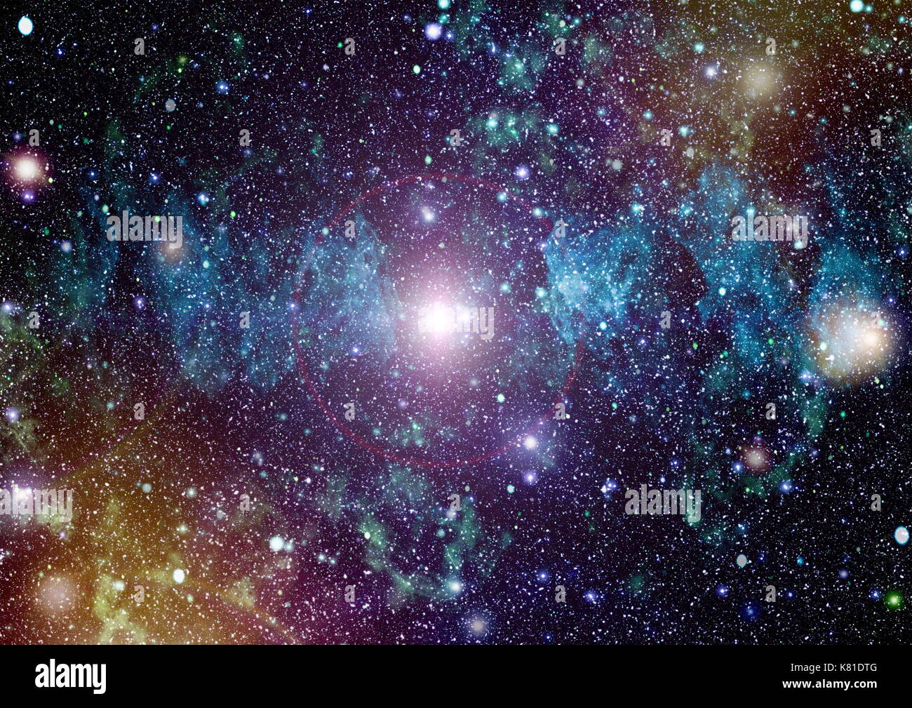 Starry outer space background texture Stock Photo - Alamy