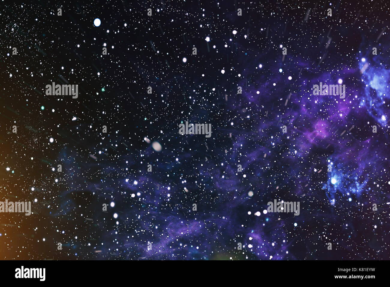 Starry outer space background texture Stock Photo - Alamy