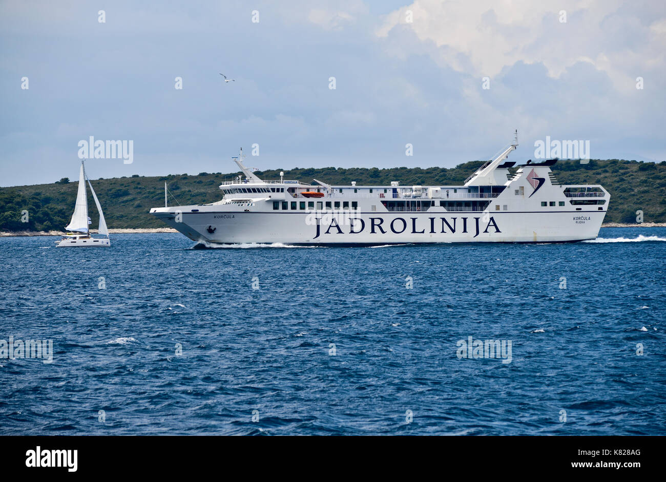 Ferry to island hvar hi-res stock photography and images - Alamy