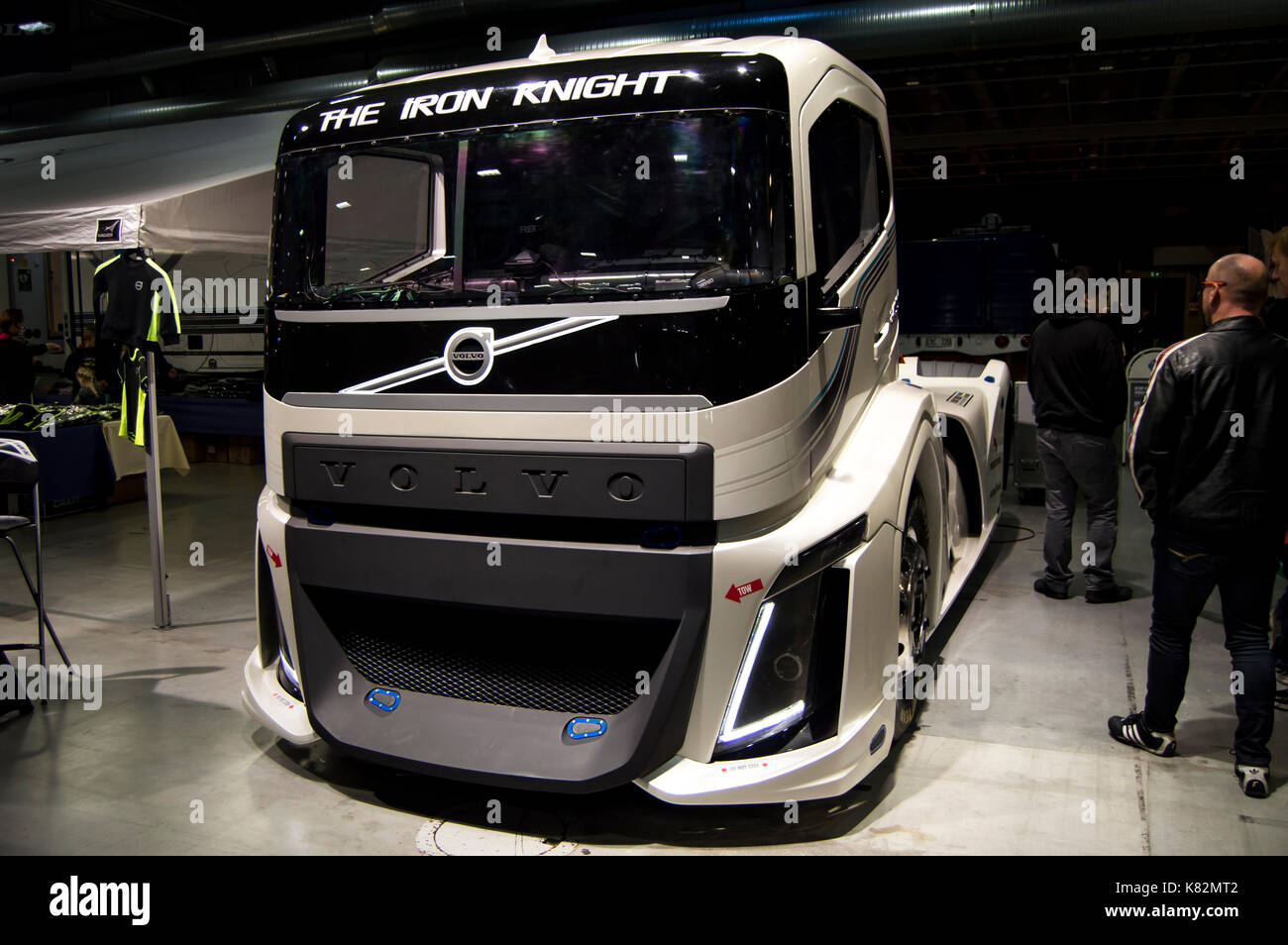 Volvo The Iron Knight | Worlds fastest truck | Oslo Motor Show 2016 Stock  Photo - Alamy