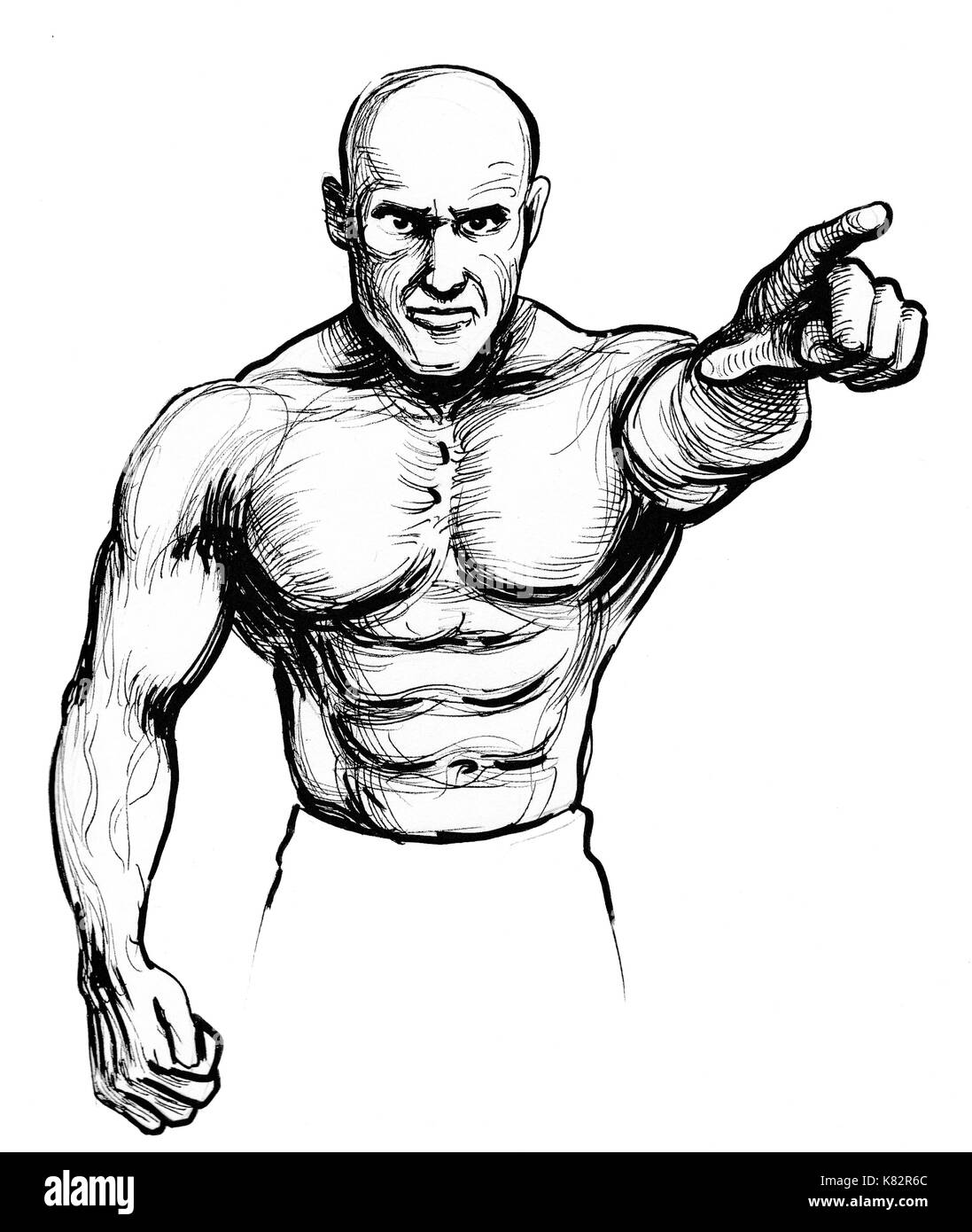 Anger Fighter Angry fighter hi-res stock photography and images - Alamy