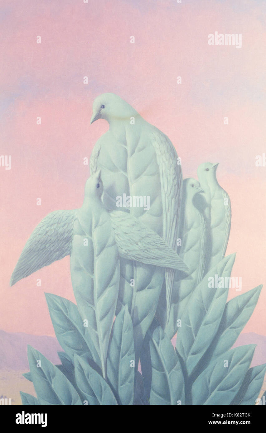 Rene magritte painting hi-res stock photography and images - Alamy