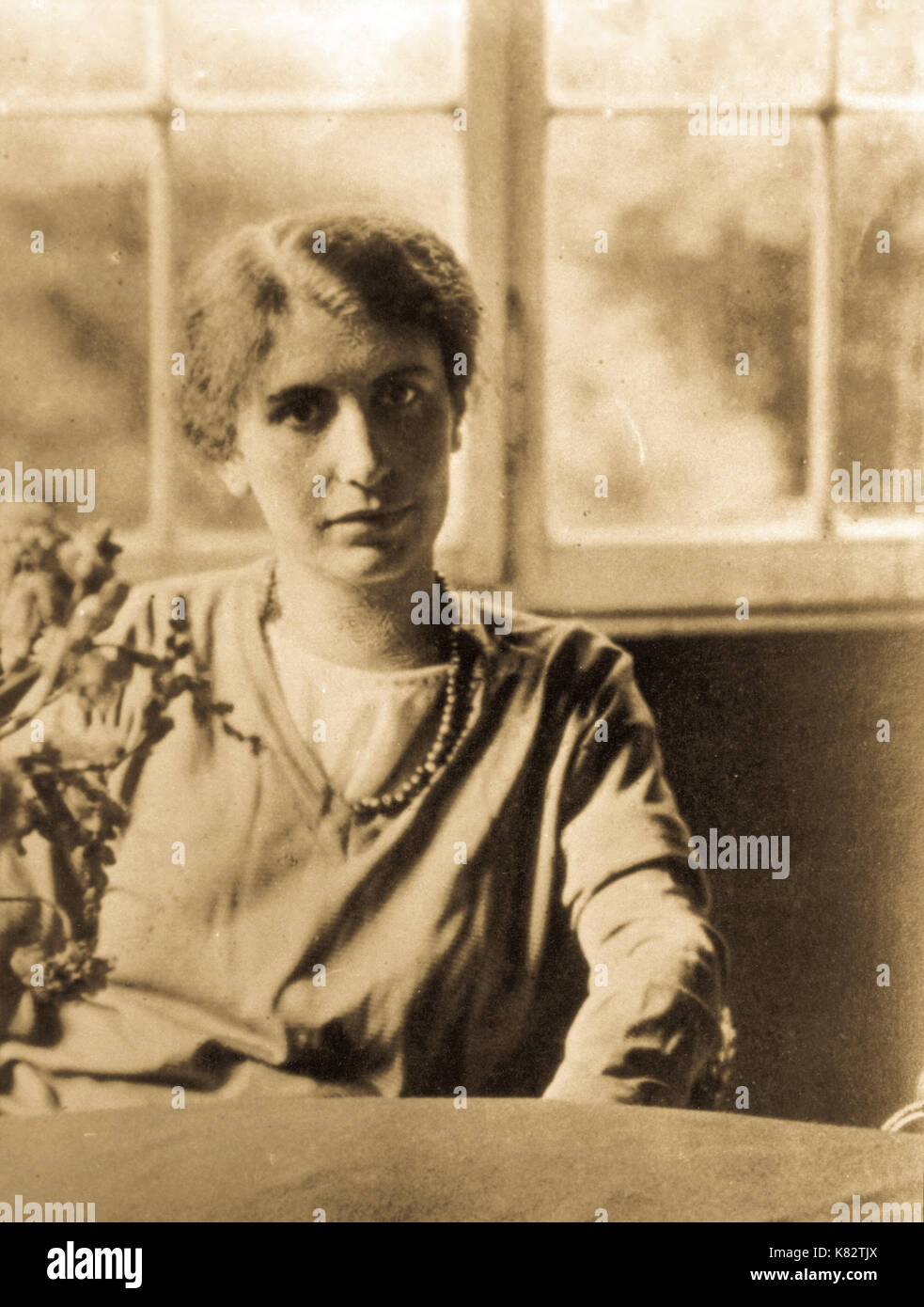 paula fichtl, sigmund freud housekeeper, 1929 Stock Photo