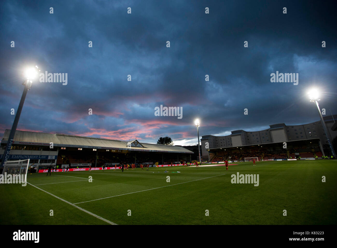Firhill stadium hires stock photography and images Alamy