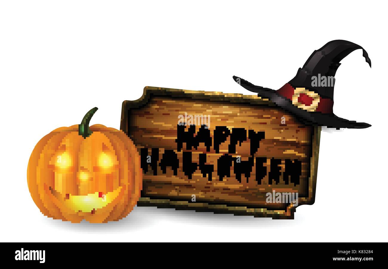 Scary Jack O Lantern halloween pumpkin Stock Vector Image & Art - Alamy