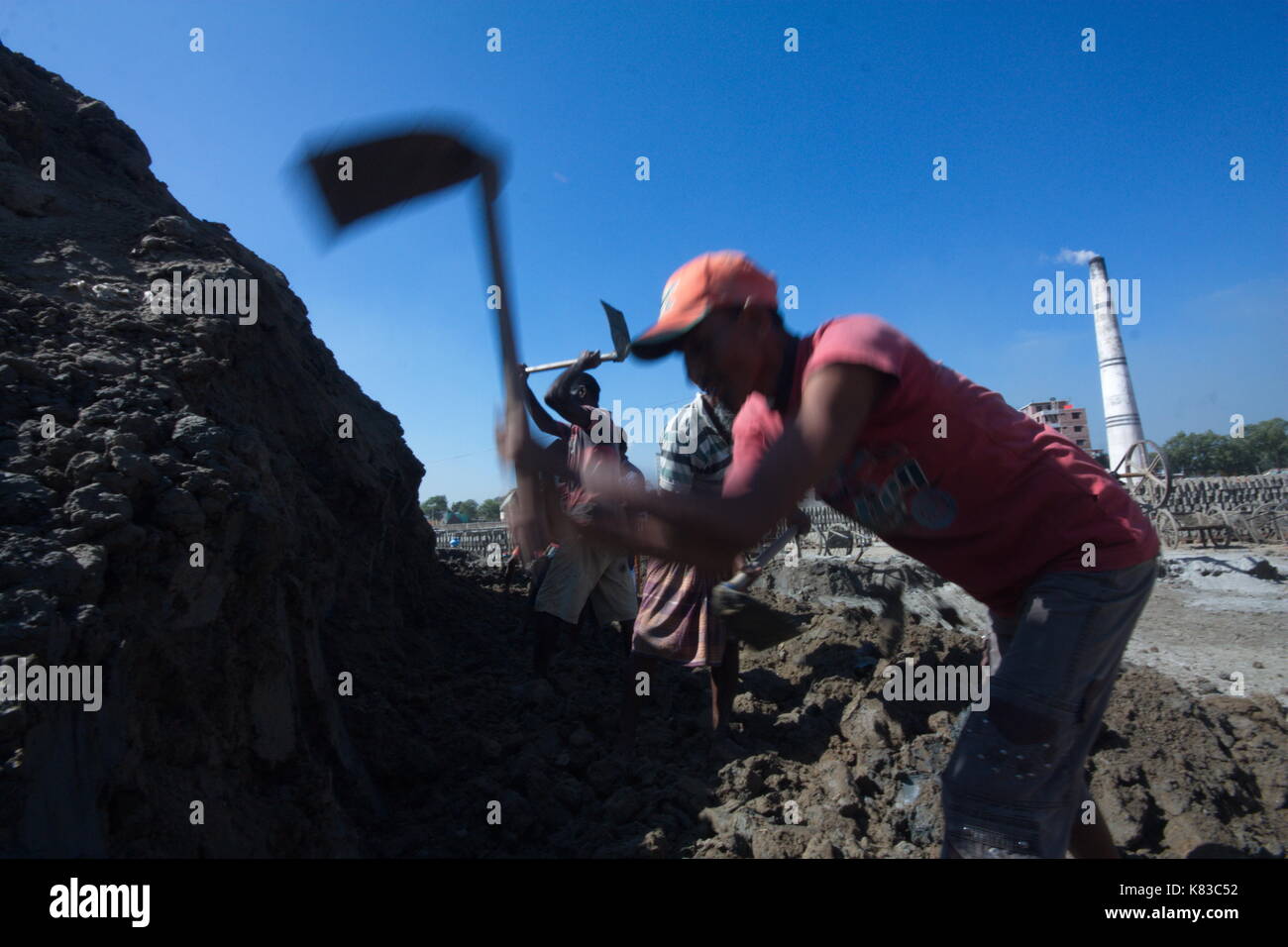 Emission of huge quantity of toxic elements from brick kilns is causing