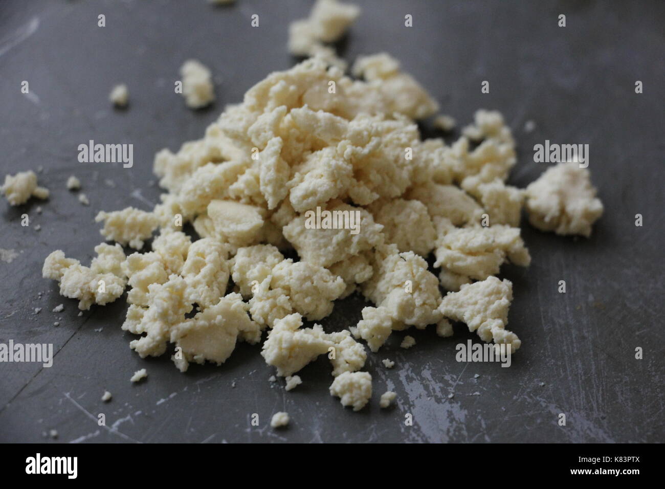 Homemade White Cheese Stock Photo Alamy