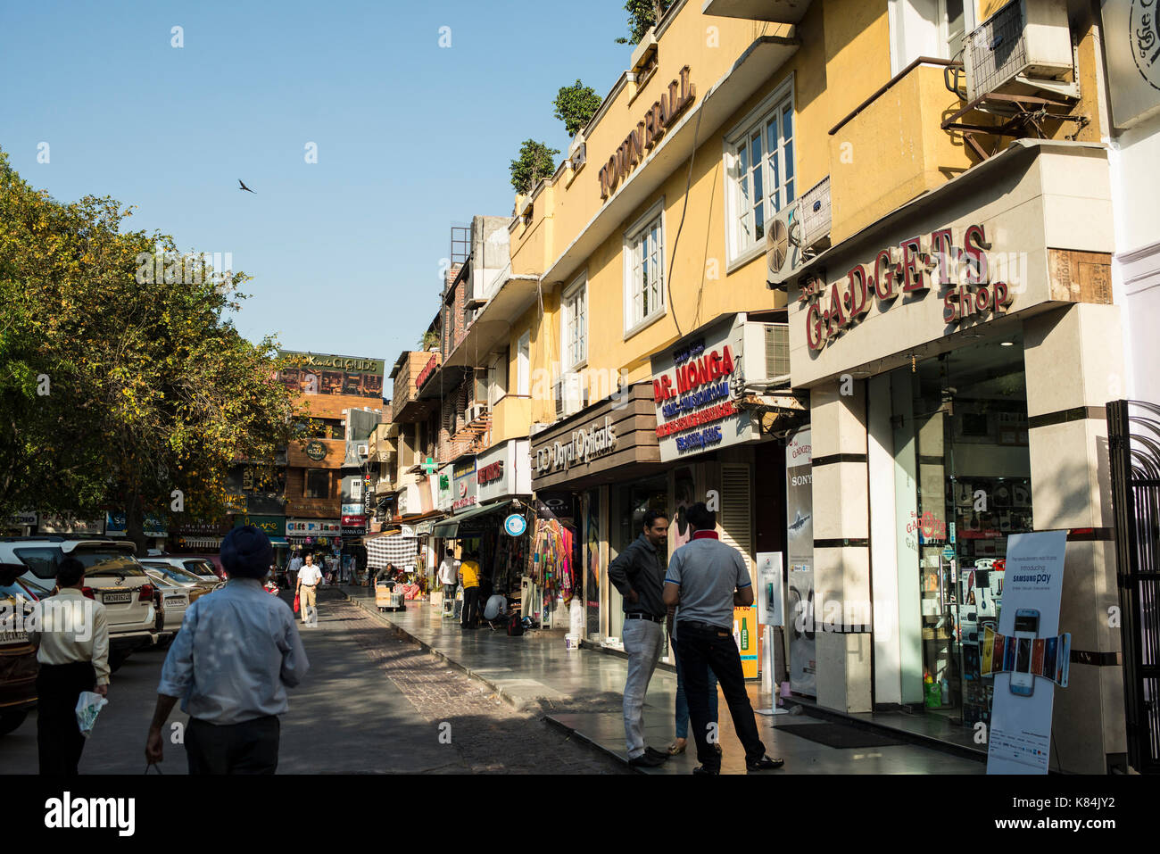 Khan market Stock Photo Alamy