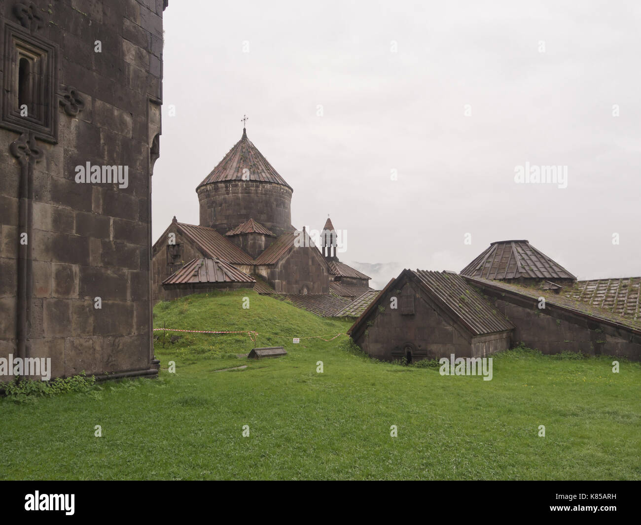 Haghpat Monastery or Haghpatavank in northern Armenia dating back to ca. 976 AD, a Unesco world heritage site Stock Photo