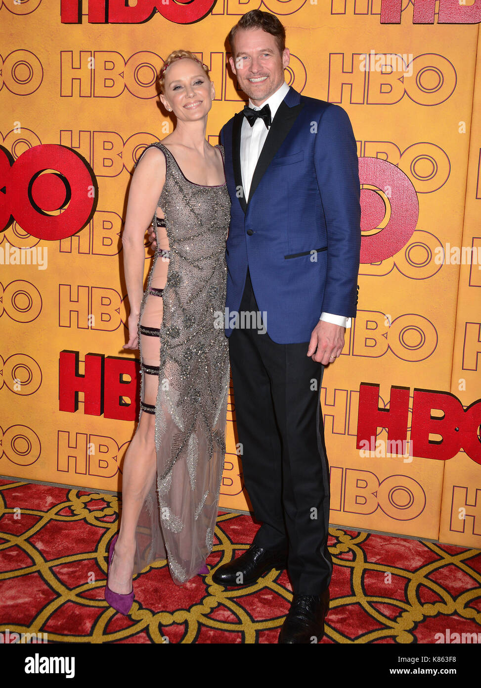 Los Angeles, California, USA. 17th Sep, 2017. Anne Heche arriving HBO Emmy Post Party 2017 at the Pacific Design Center in Los Angeles. September, 17, 2017. Credit: Tsuni / USA/Alamy Live News Stock Photo