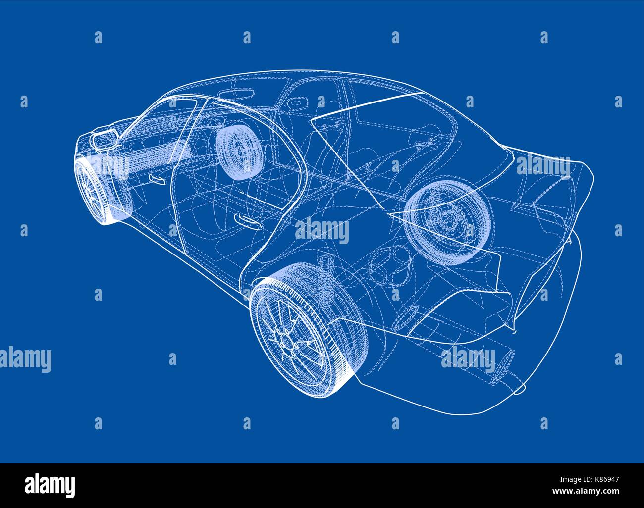 Concept car. Vector Stock Vector Image & Art - Alamy