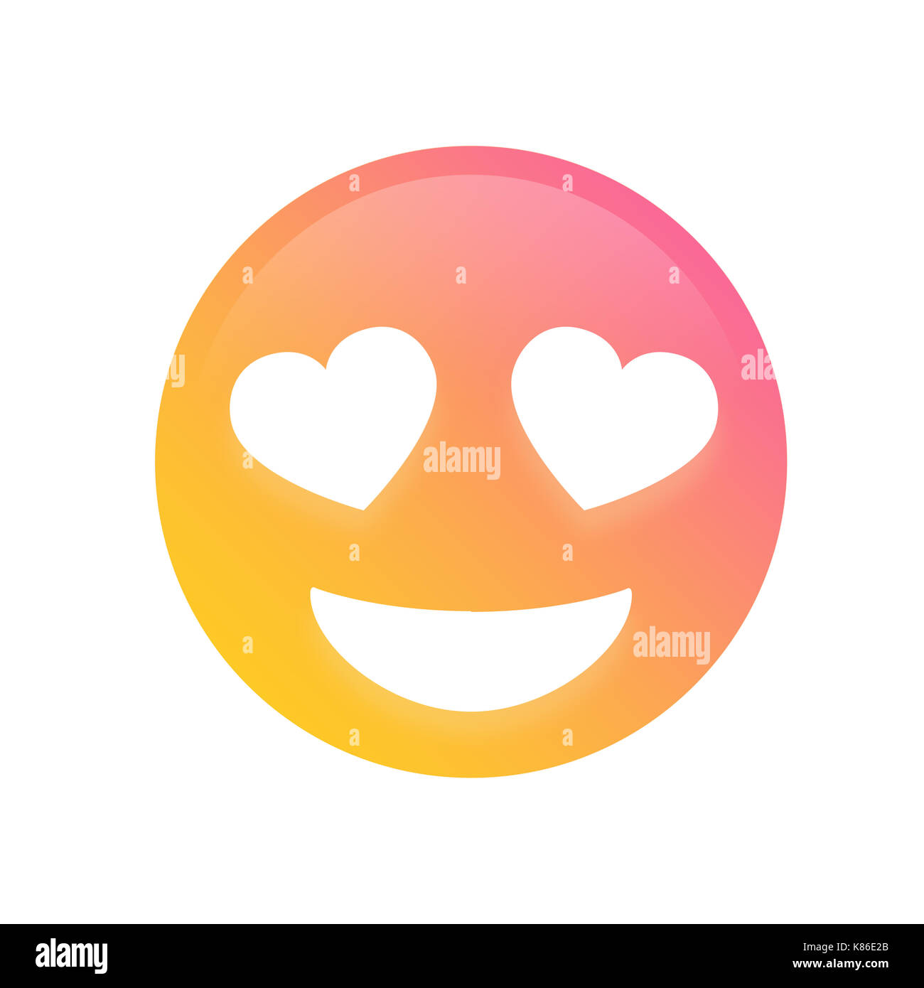 Heart eyes emoji hires stock photography and images Alamy