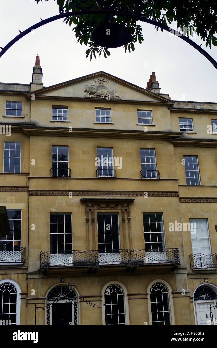 Sydney Place, Bathwick. Architecture. City of Bath, Somerset