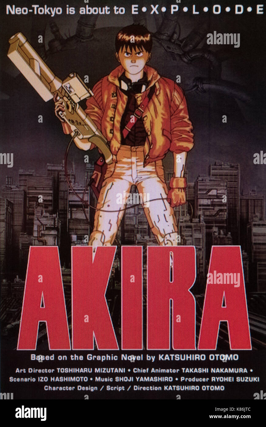 Akira is a famous Japanese anime from the 80s Stock Photo - Alamy