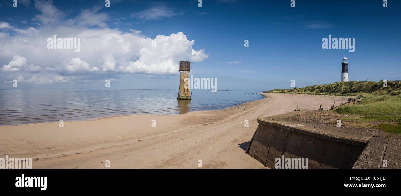 A fine weather day at Spurn Head, East Yorkshire, UK. Stock Photo