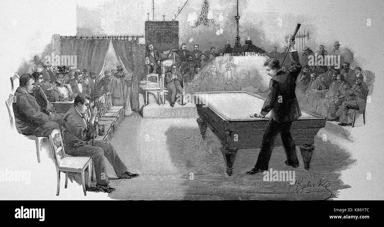 Billiards historical hires stock photography and images Alamy