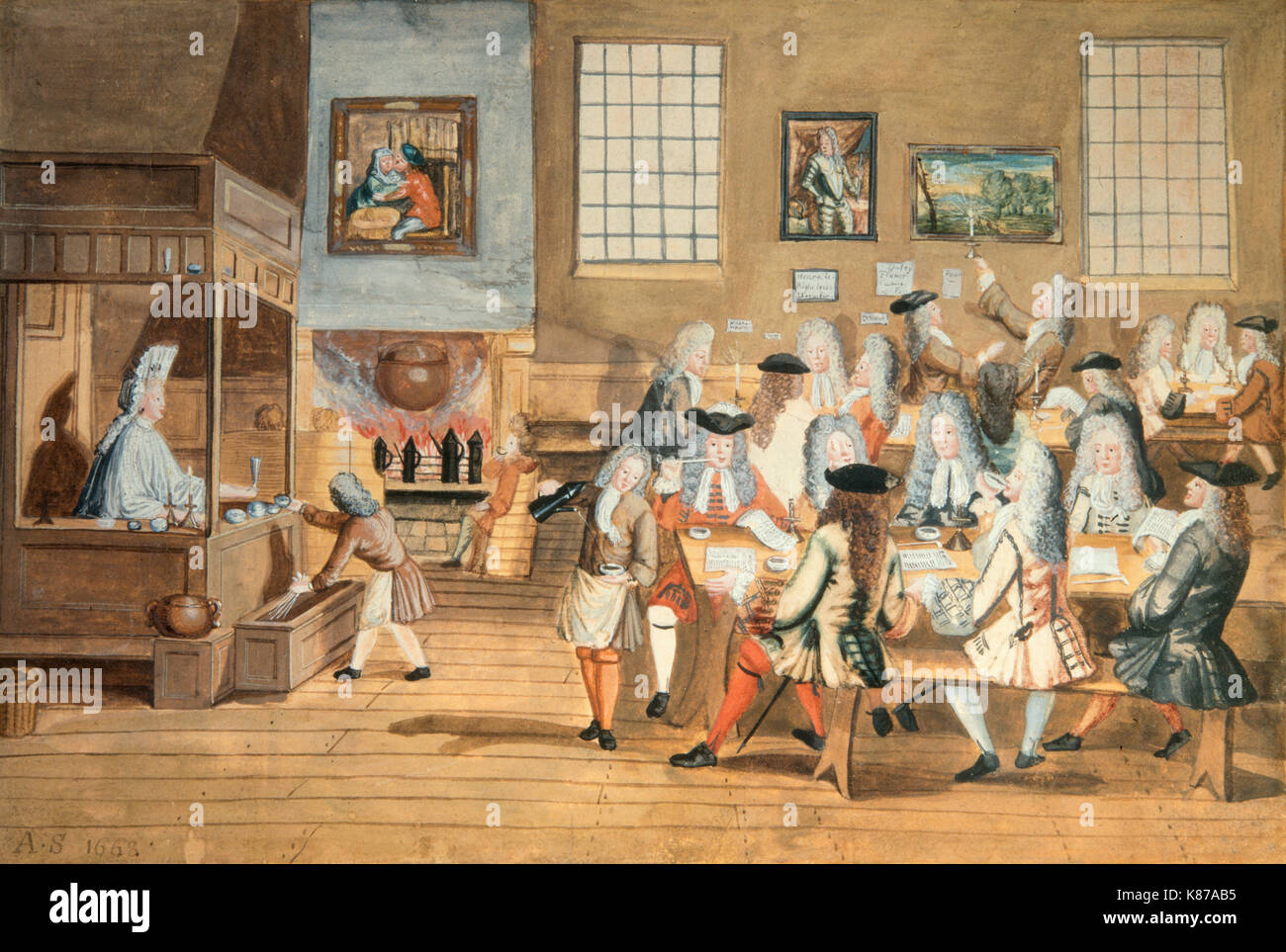 17th century coffee house hires stock photography and images Alamy