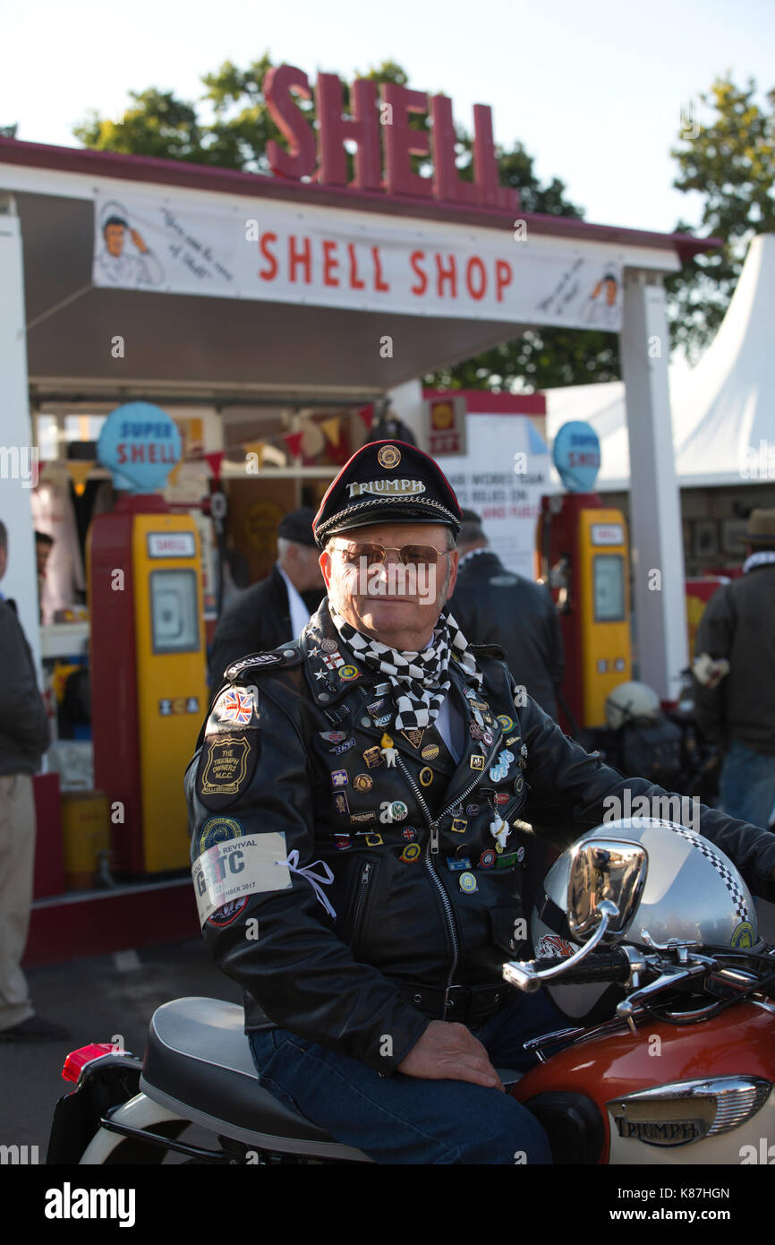Classic Racing Motorcycle Club Race High Resolution Stock Photography
