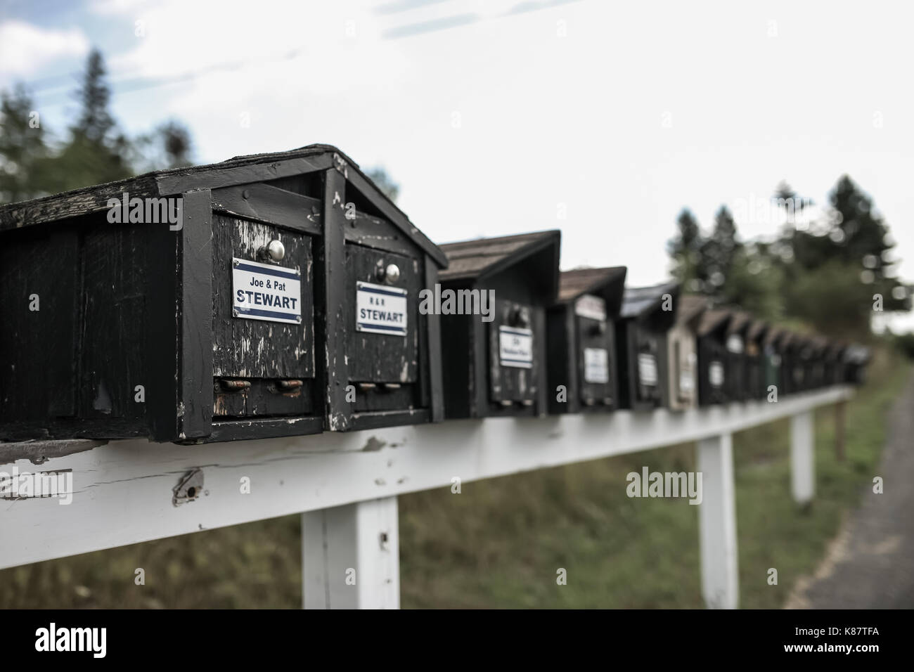 Canadian mailboxes hires stock photography and images Alamy