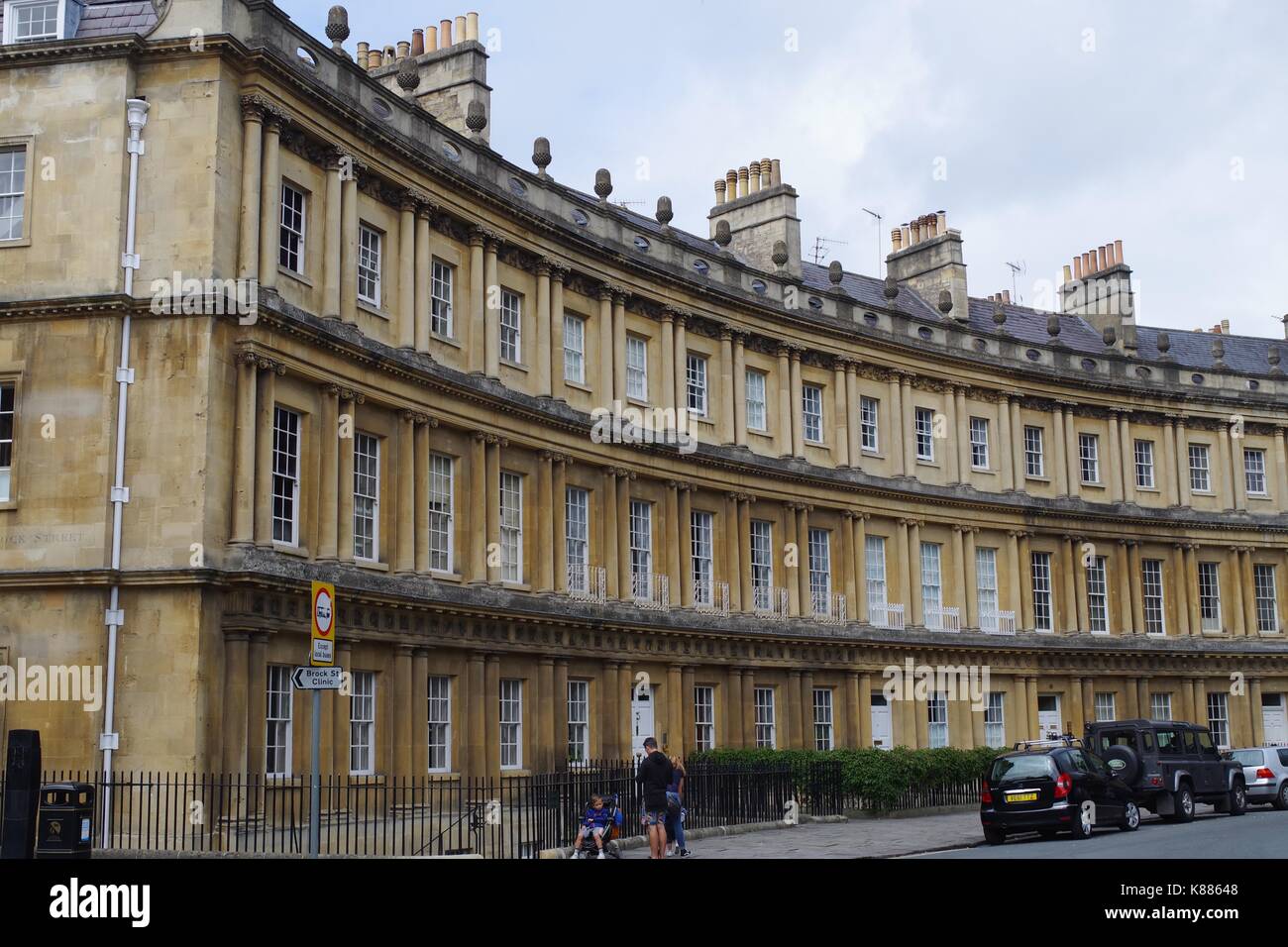 The Circus, Georgian Architecture. City of Bath World Heritage Cite ...
