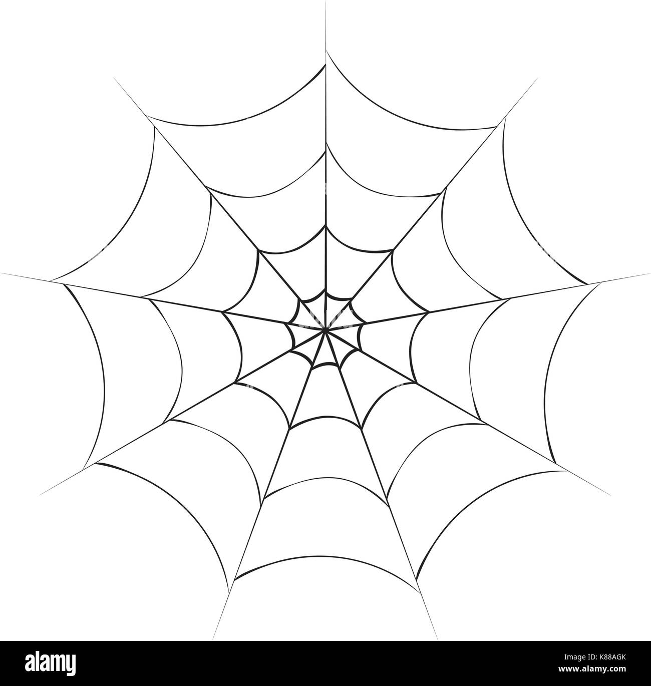 halloween spiderweb vector symbol icon design. Beautiful illustration isolated on white background Stock Vector