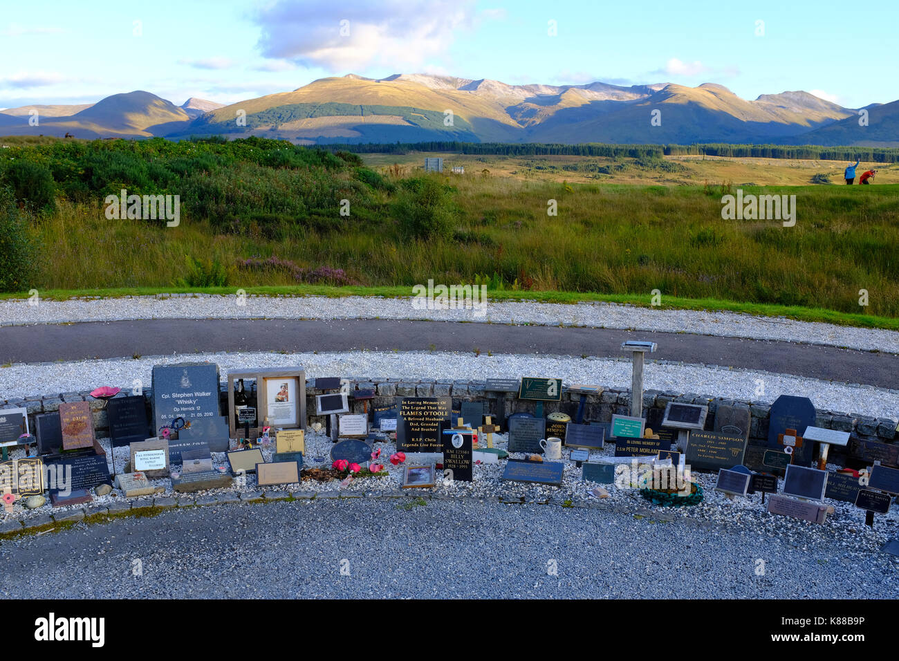The Commando Memorial, Spean Bridge - Scotland Stock Photo - Alamy