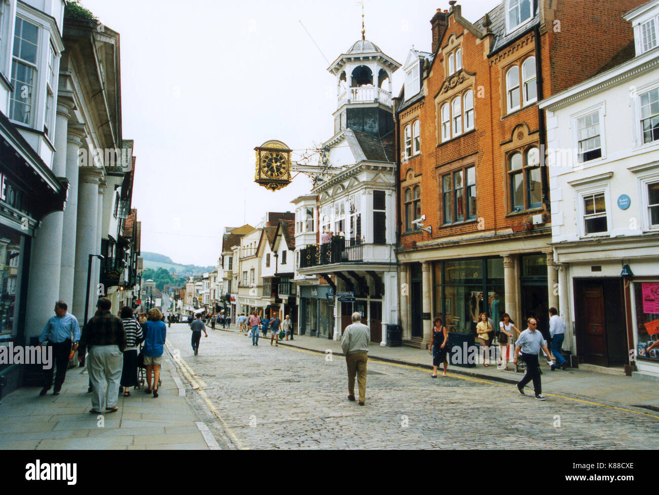 Guildford town clock hires stock photography and images Alamy