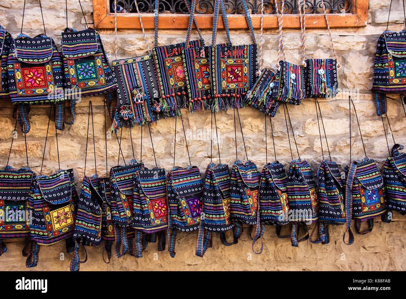 Souvenir shop of Azerbaijan Stock Photo: 159998227 - Alamy