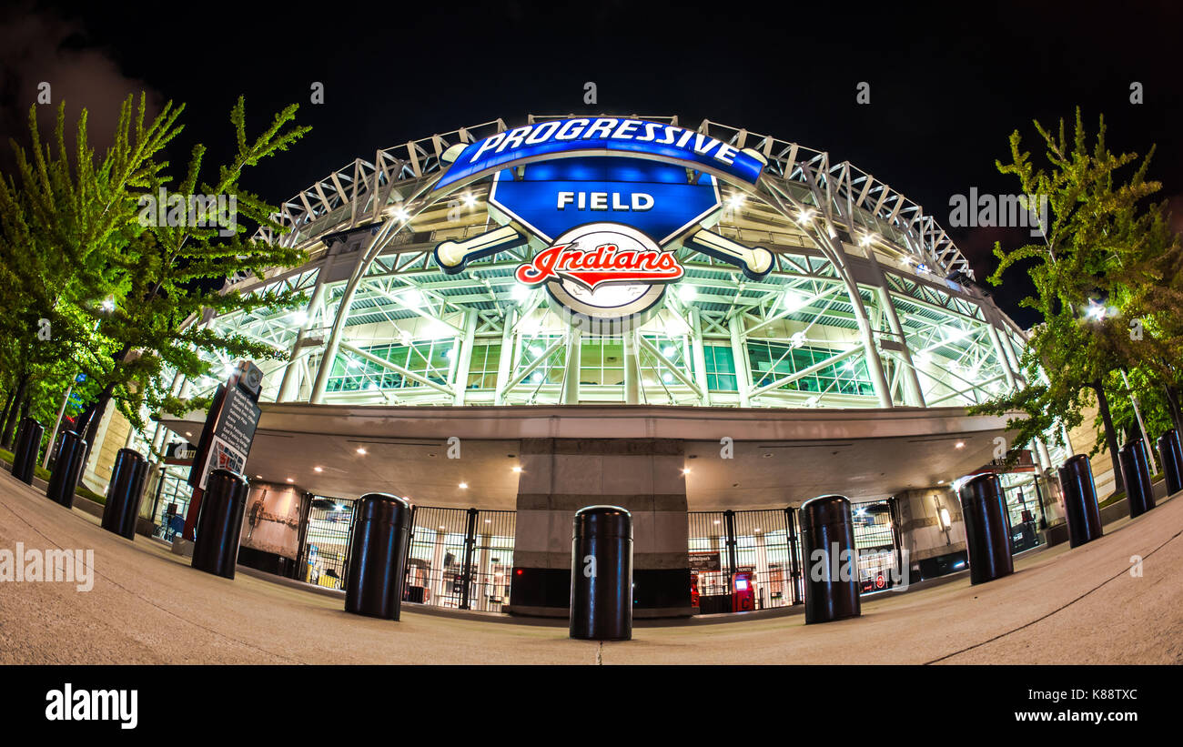 Progressive Field Stock Photo Alamy