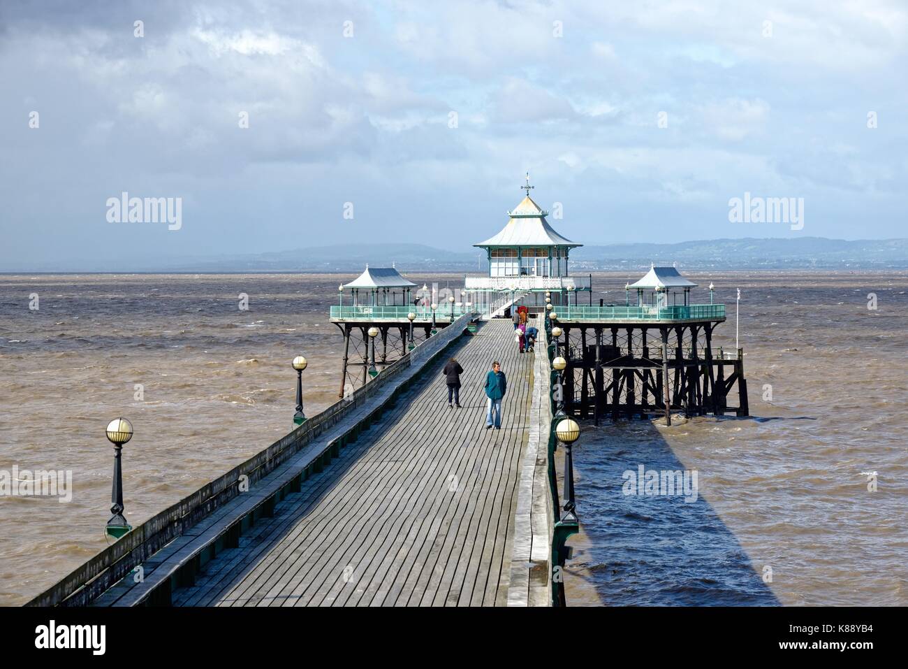 Clevedon Pier Somerset England UK Stock Photo: 160007656 - Alamy